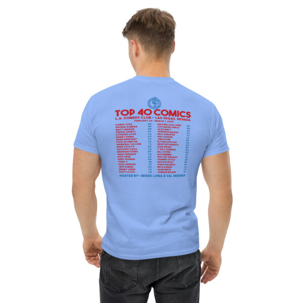 L.A. Comedy Club Top 40 Unisex T-Shirt - Image 17
